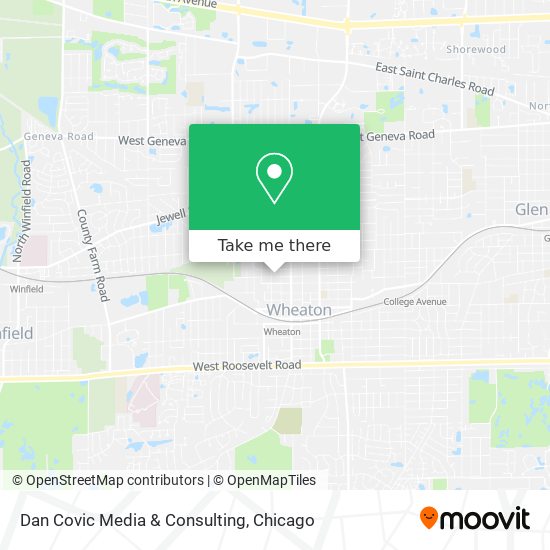 Dan Covic Media & Consulting map