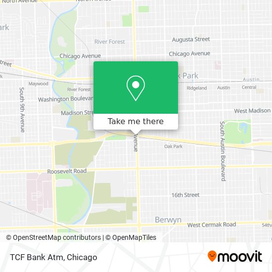 TCF Bank Atm map