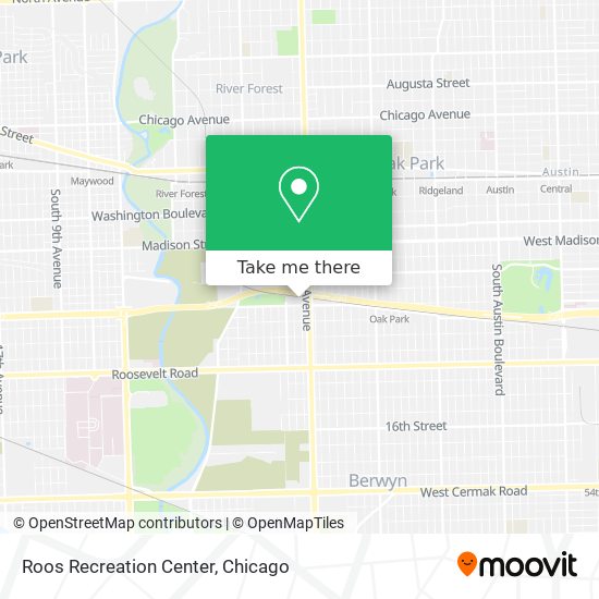 Mapa de Roos Recreation Center