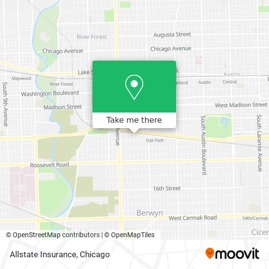 Allstate Insurance map