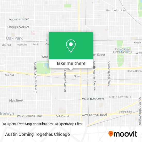 Austin Coming Together map