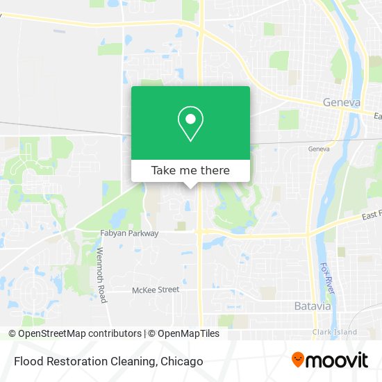 Mapa de Flood Restoration Cleaning