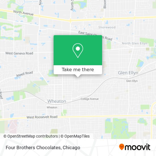 Four Brothers Chocolates map