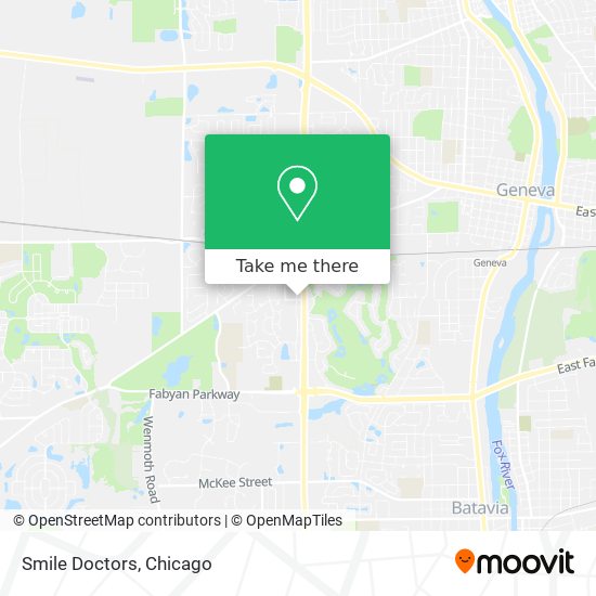 Smile Doctors map