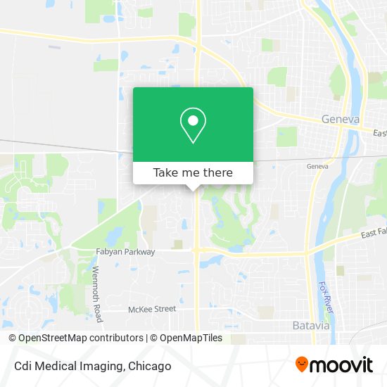 Cdi Medical Imaging map