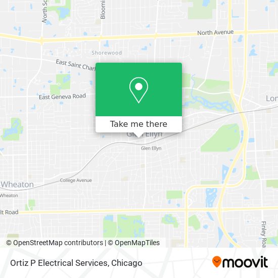 Ortiz P Electrical Services map