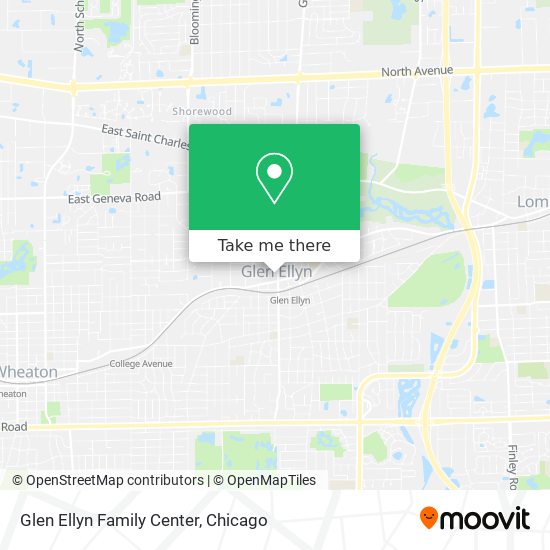 Mapa de Glen Ellyn Family Center