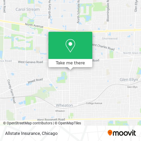 Allstate Insurance map