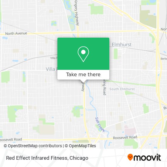 Red Effect Infrared Fitness map