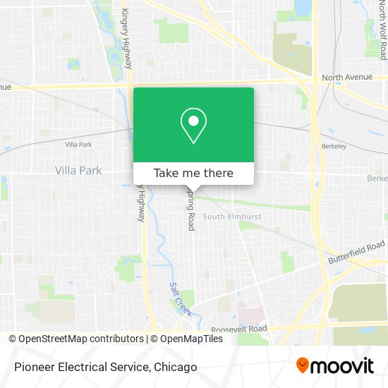 Mapa de Pioneer Electrical Service