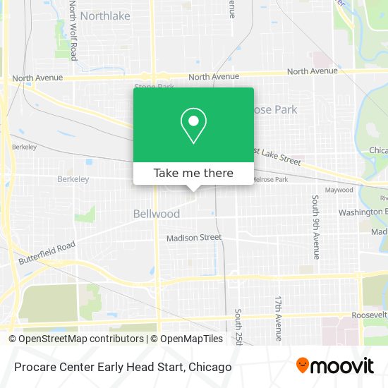 Procare Center Early Head Start map