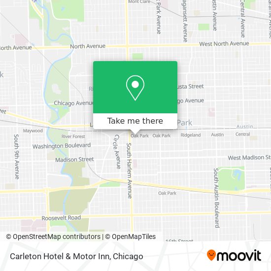 Carleton Hotel & Motor Inn map