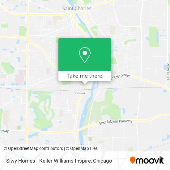 Mapa de Siwy Homes - Keller Williams Inspire