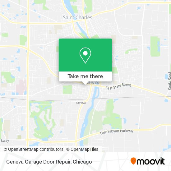 Geneva Garage Door Repair map