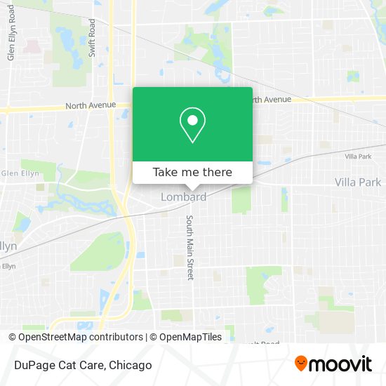 Mapa de DuPage Cat Care