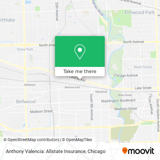 Mapa de Anthony Valencia: Allstate Insurance