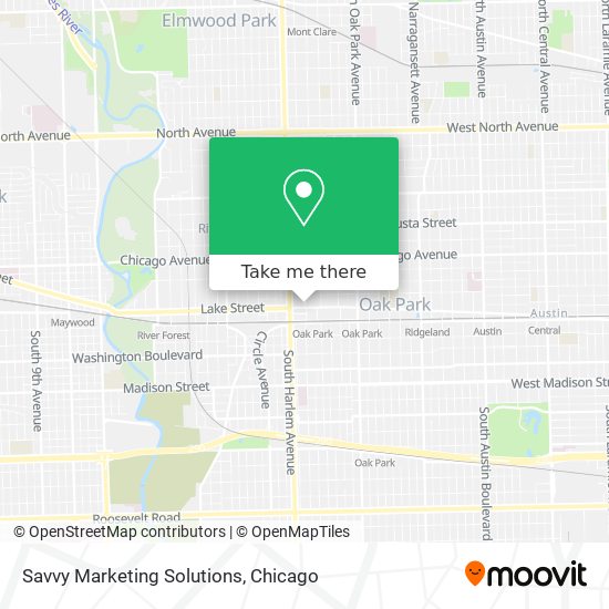 Savvy Marketing Solutions map