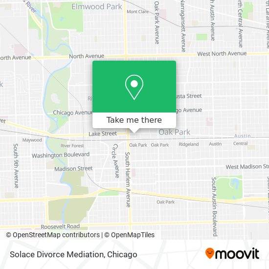 Solace Divorce Mediation map