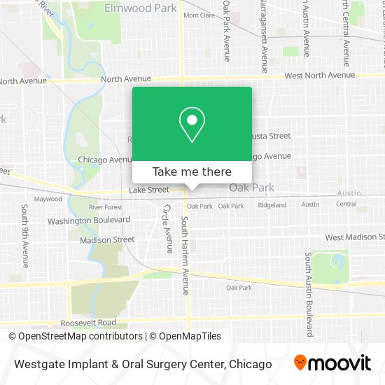 Westgate Implant & Oral Surgery Center map