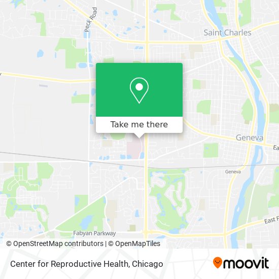 Center for Reproductive Health map