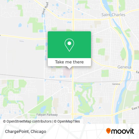 ChargePoint map