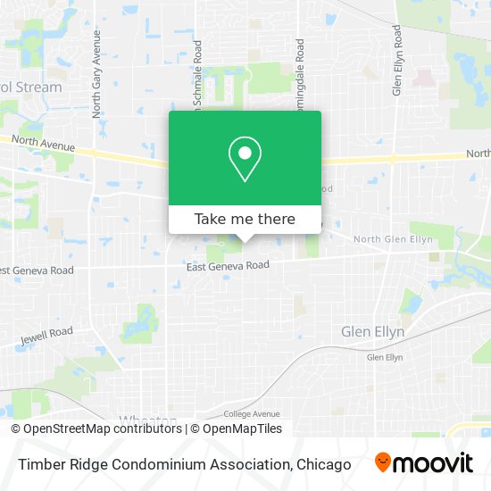 Timber Ridge Condominium Association map