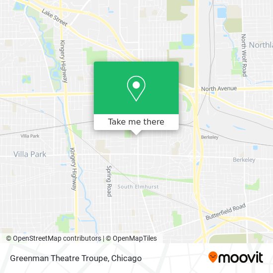 Greenman Theatre Troupe map
