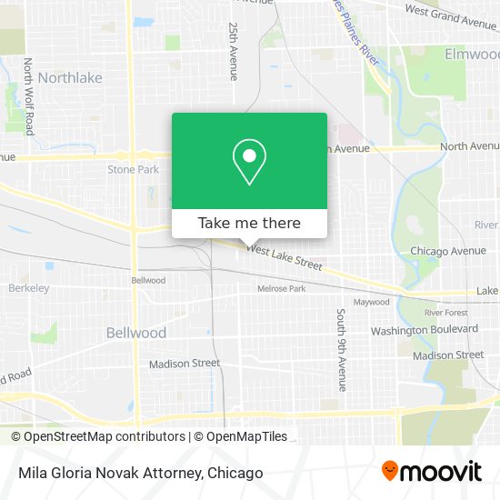 Mapa de Mila Gloria Novak Attorney