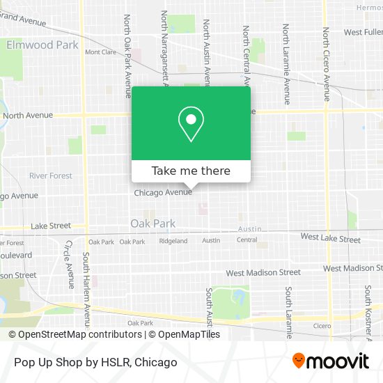 Mapa de Pop Up Shop by HSLR
