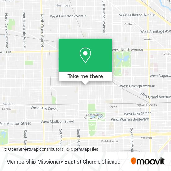 Membership Missionary Baptist Church map