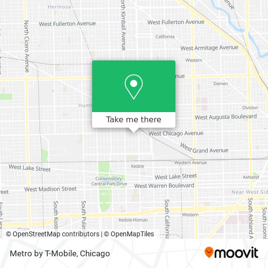 Metro by T-Mobile map