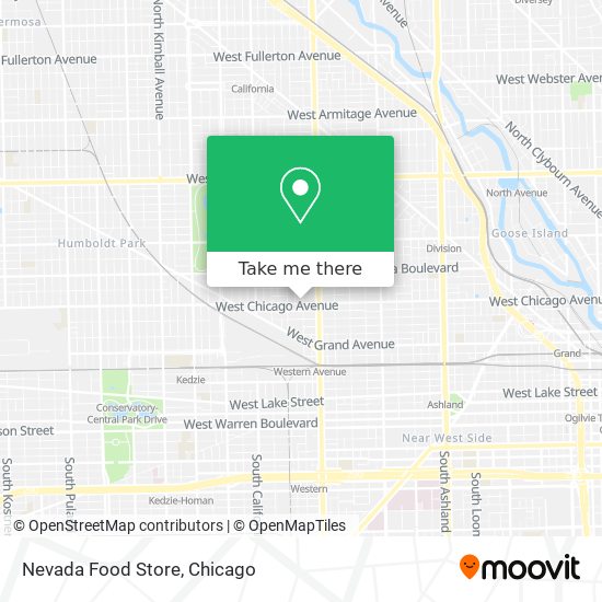 Nevada Food Store map