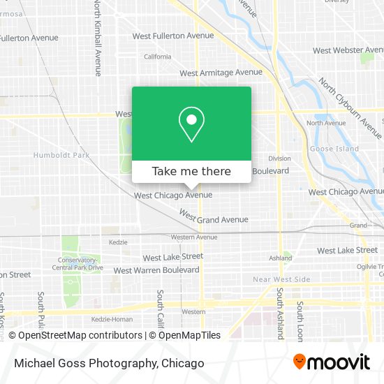 Michael Goss Photography map