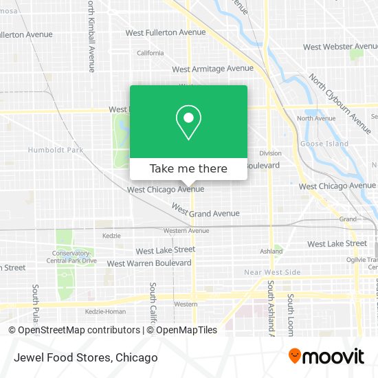 Jewel Food Stores map