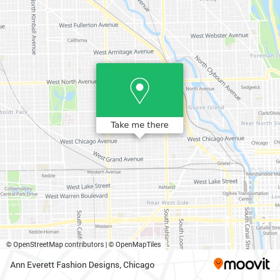 Mapa de Ann Everett Fashion Designs