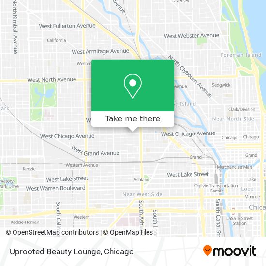 Uprooted Beauty Lounge map