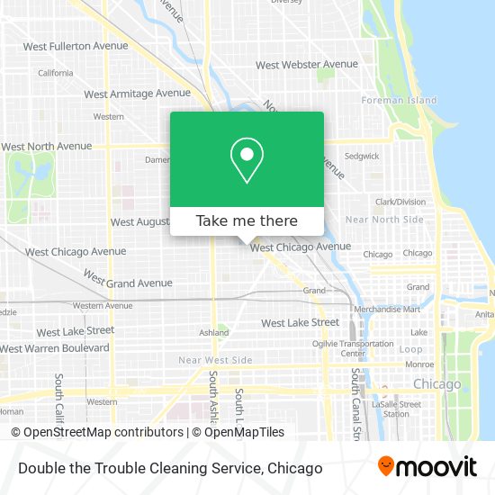 Double the Trouble Cleaning Service map