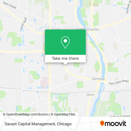 Savant Capital Management map