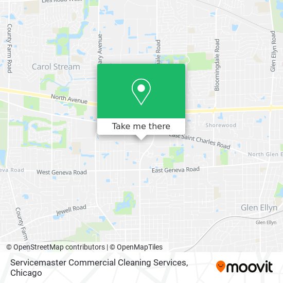 Mapa de Servicemaster Commercial Cleaning Services