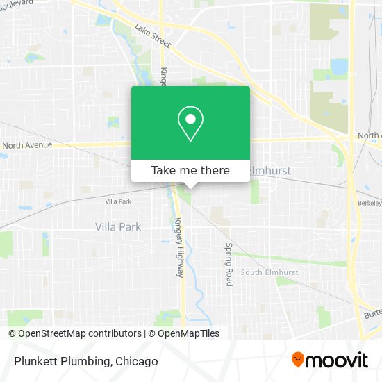 Plunkett Plumbing map