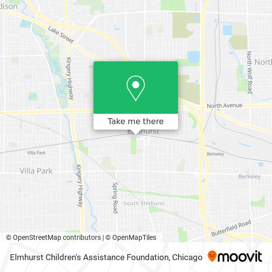 Mapa de Elmhurst Children's Assistance Foundation