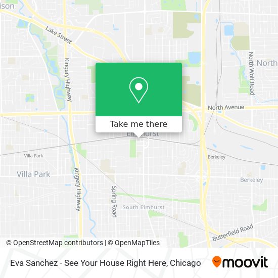 Eva Sanchez - See Your House Right Here map