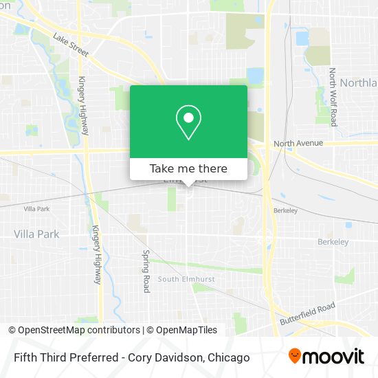 Mapa de Fifth Third Preferred - Cory Davidson