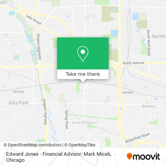 Mapa de Edward Jones - Financial Advisor: Mark Miceli