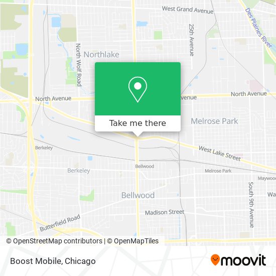 Boost Mobile map