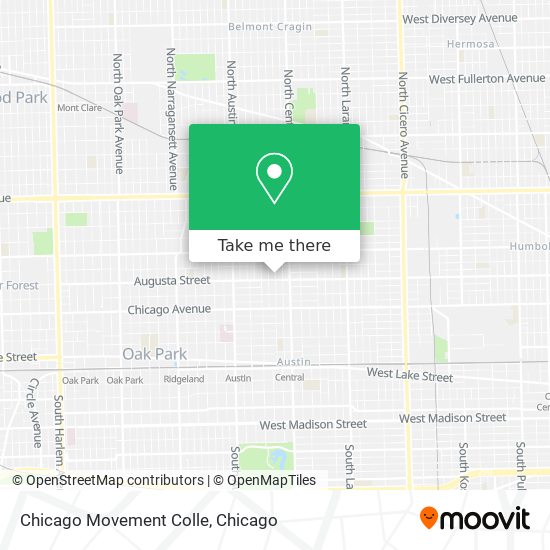 Chicago Movement Colle map