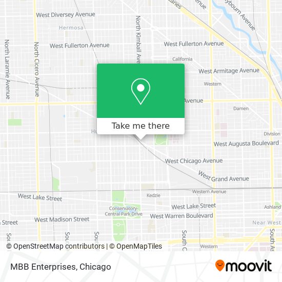 MBB Enterprises map