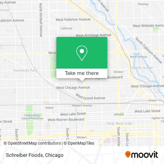 Schreiber Foods map