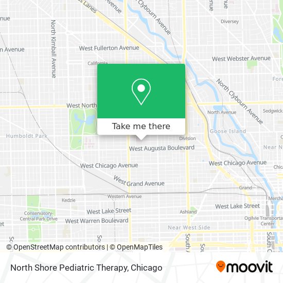 North Shore Pediatric Therapy map