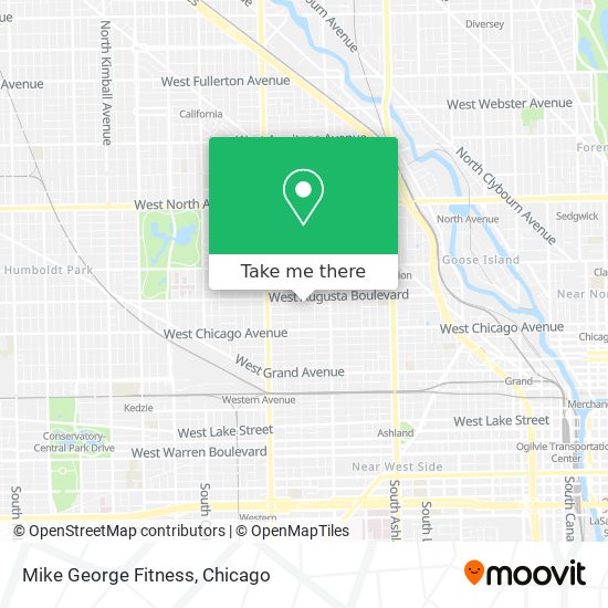 Mike George Fitness map